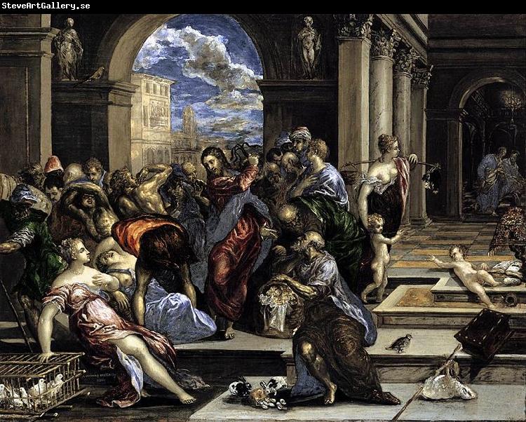 El Greco The Purification of the Temple